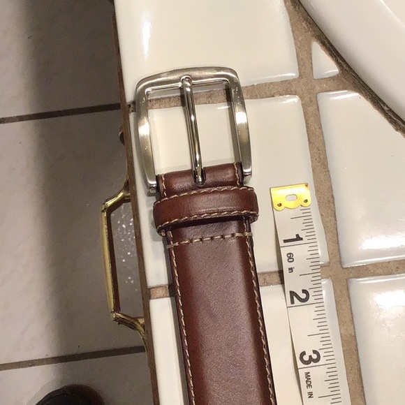 Kirkland signature 38/40 full grain leather belt used - Picture 11 of 13